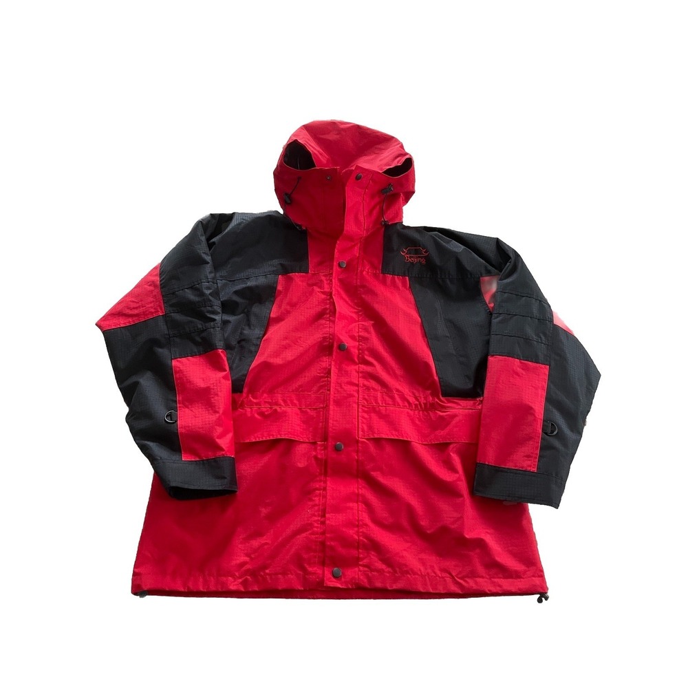Unisex Waterproof  Beijing Jacket Winter Warm Zip Out Fleece‎ Lining Hiking